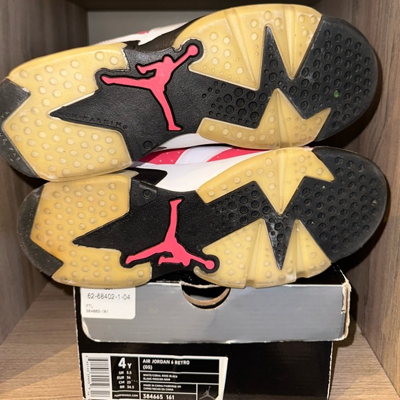 Air Jordan Retro 6 Coral Rose - Picture 5 of 6